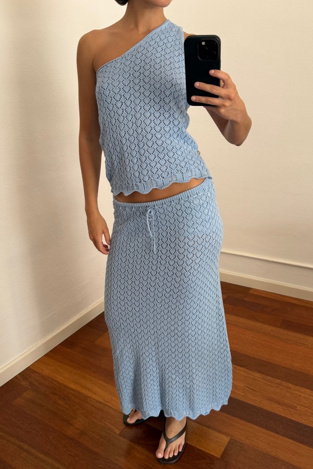 Sara Blue Skirt
