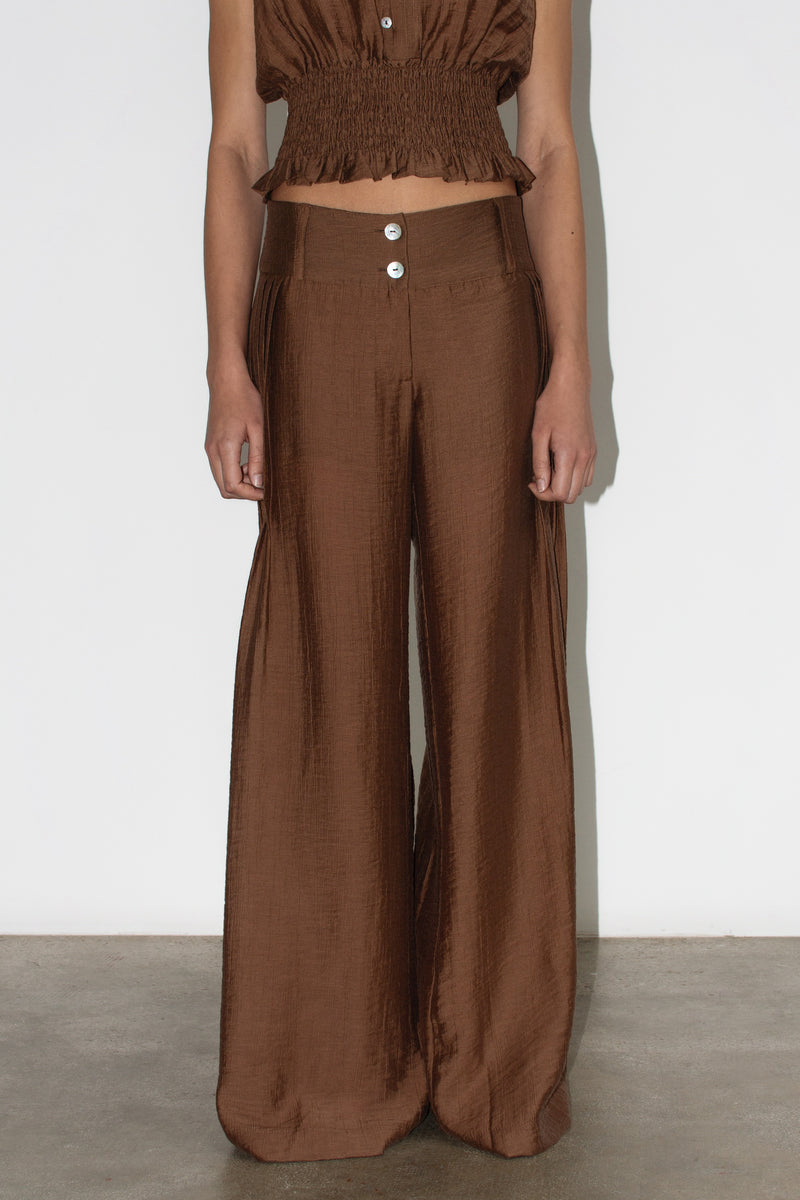 Sarita Brown Trousers