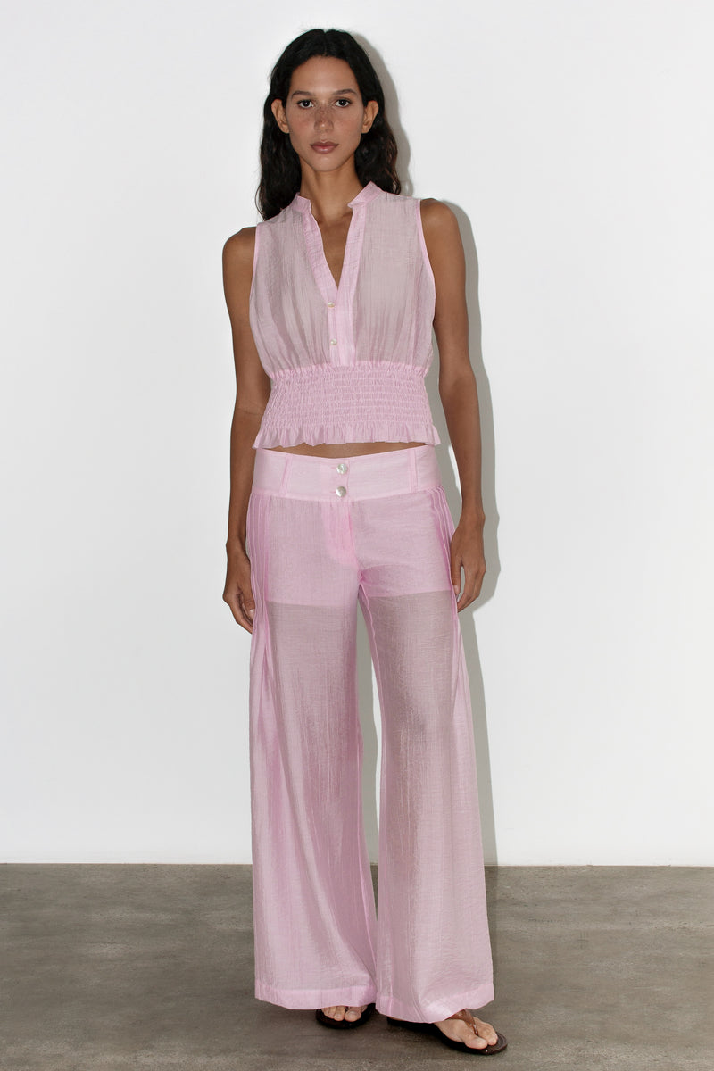 Sarita Pink Trousers