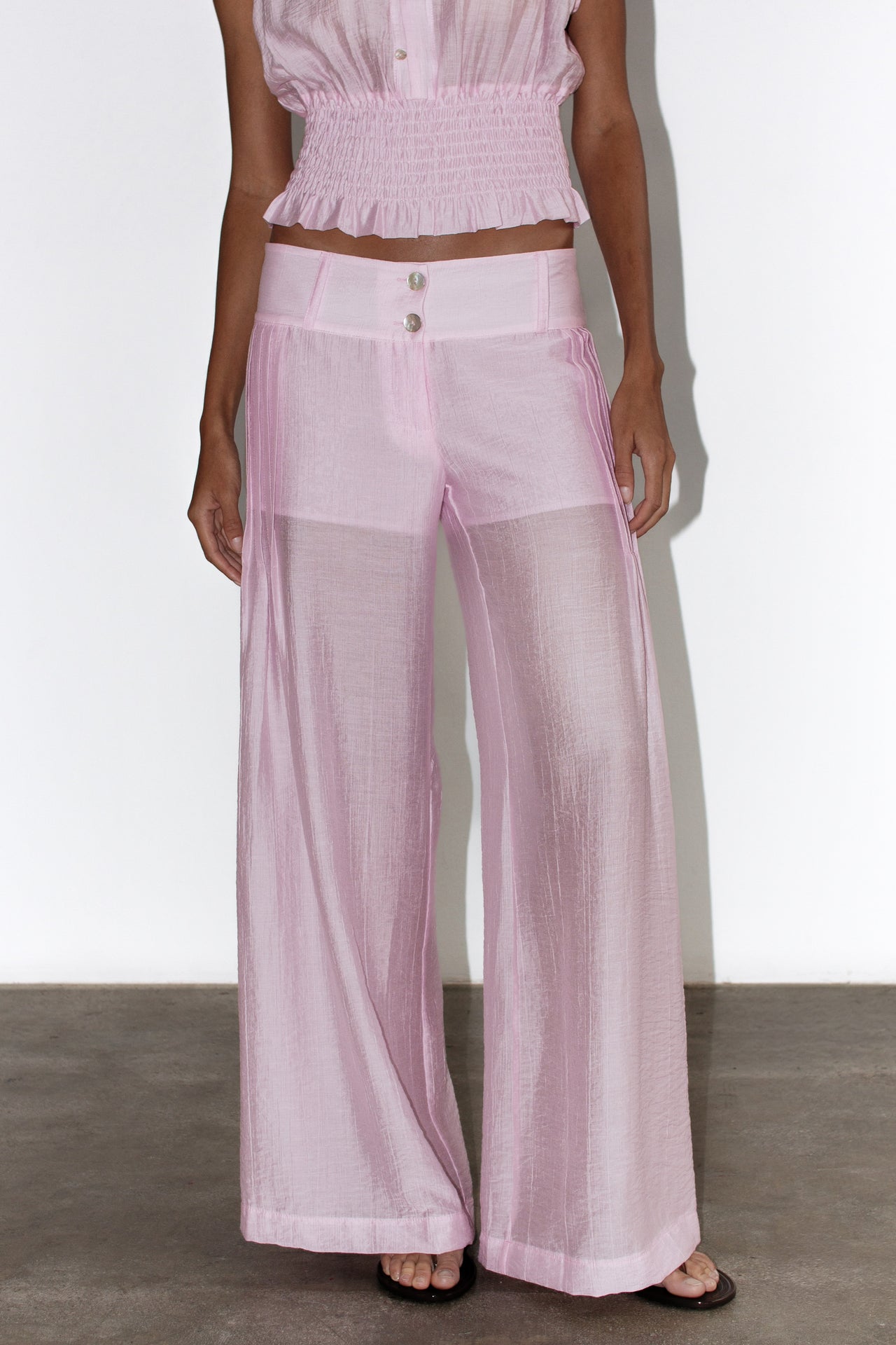 Sarita Pink Trousers