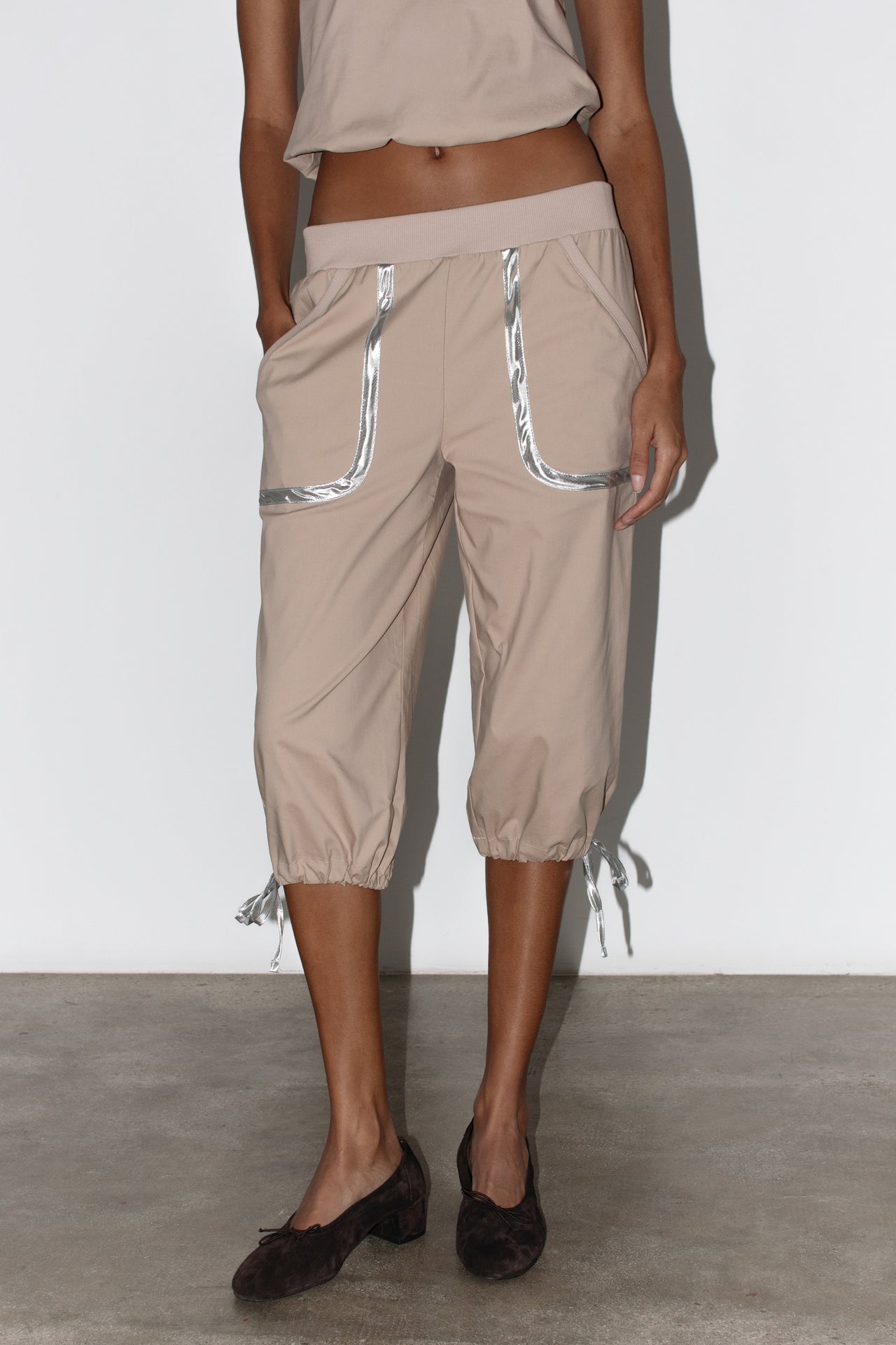 Lourdes Beige Pants