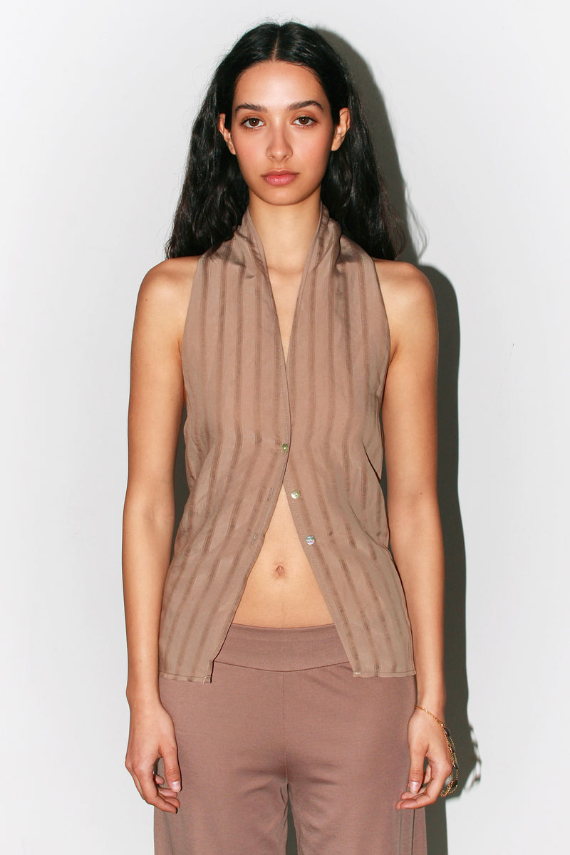 Belen Top - Taupe