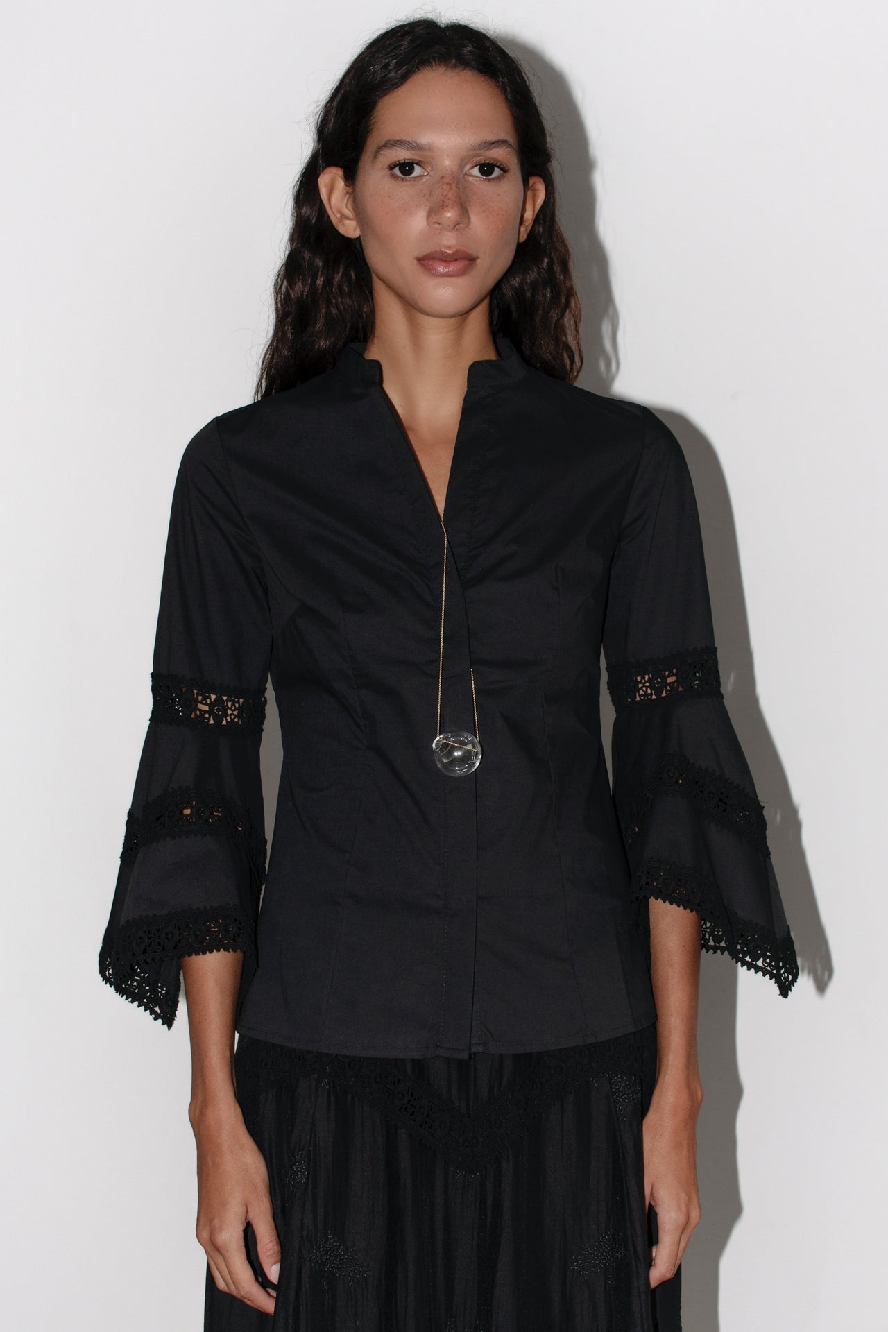 Isabelilla Shirt Black