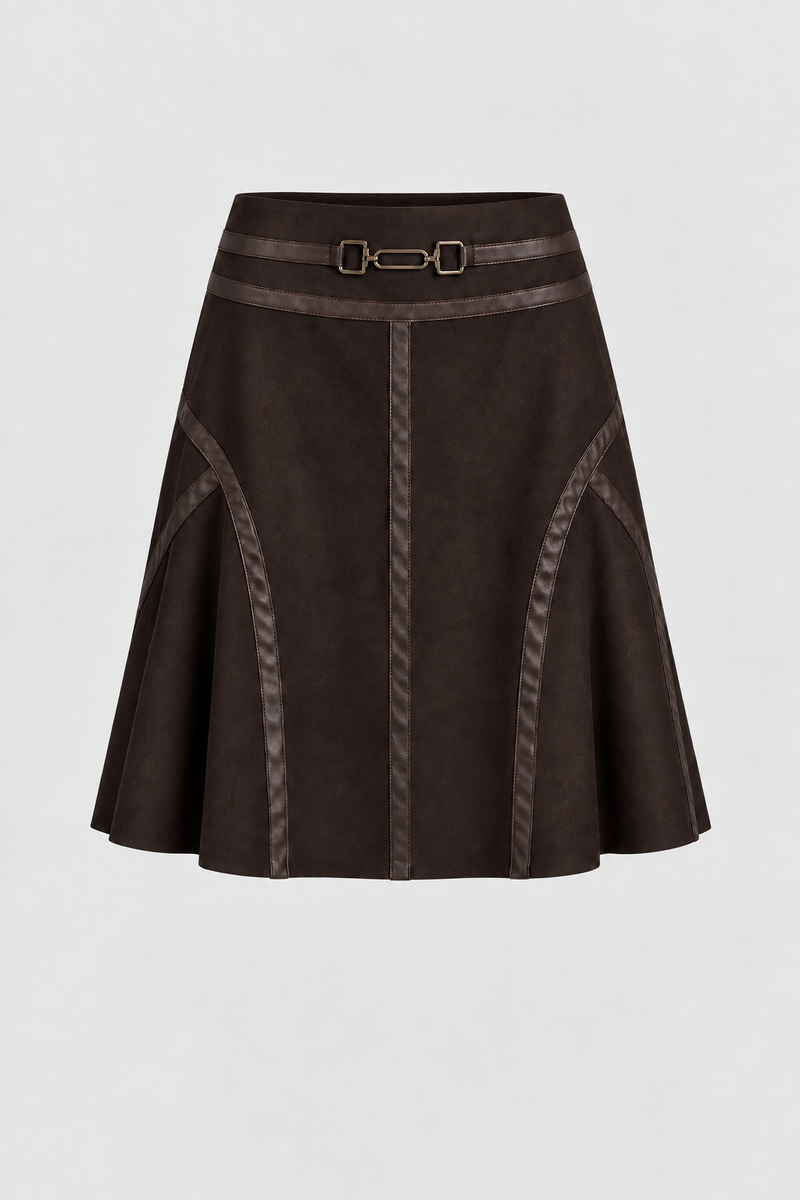 Olivia Brown Skirt