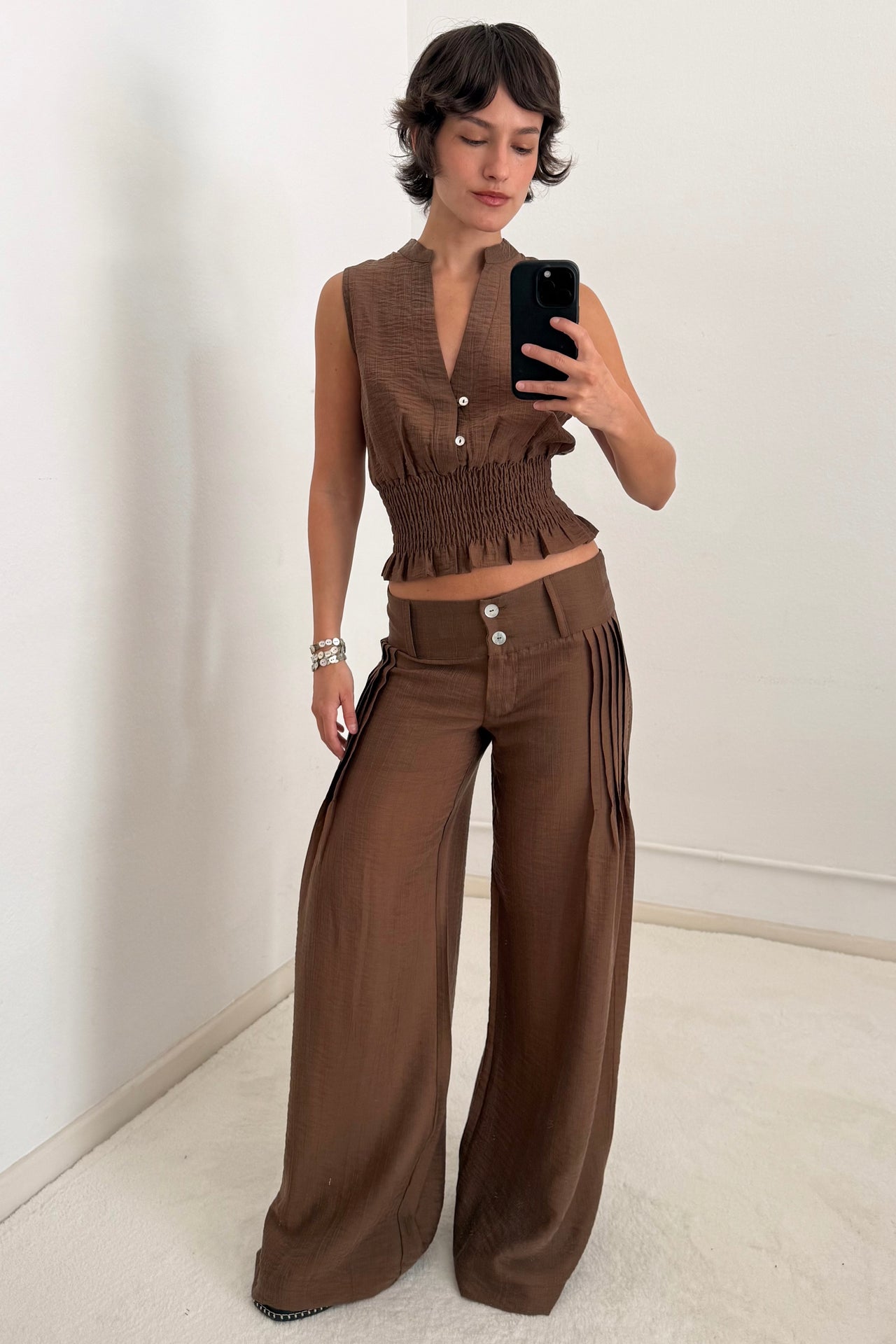 Sarita Brown Trousers
