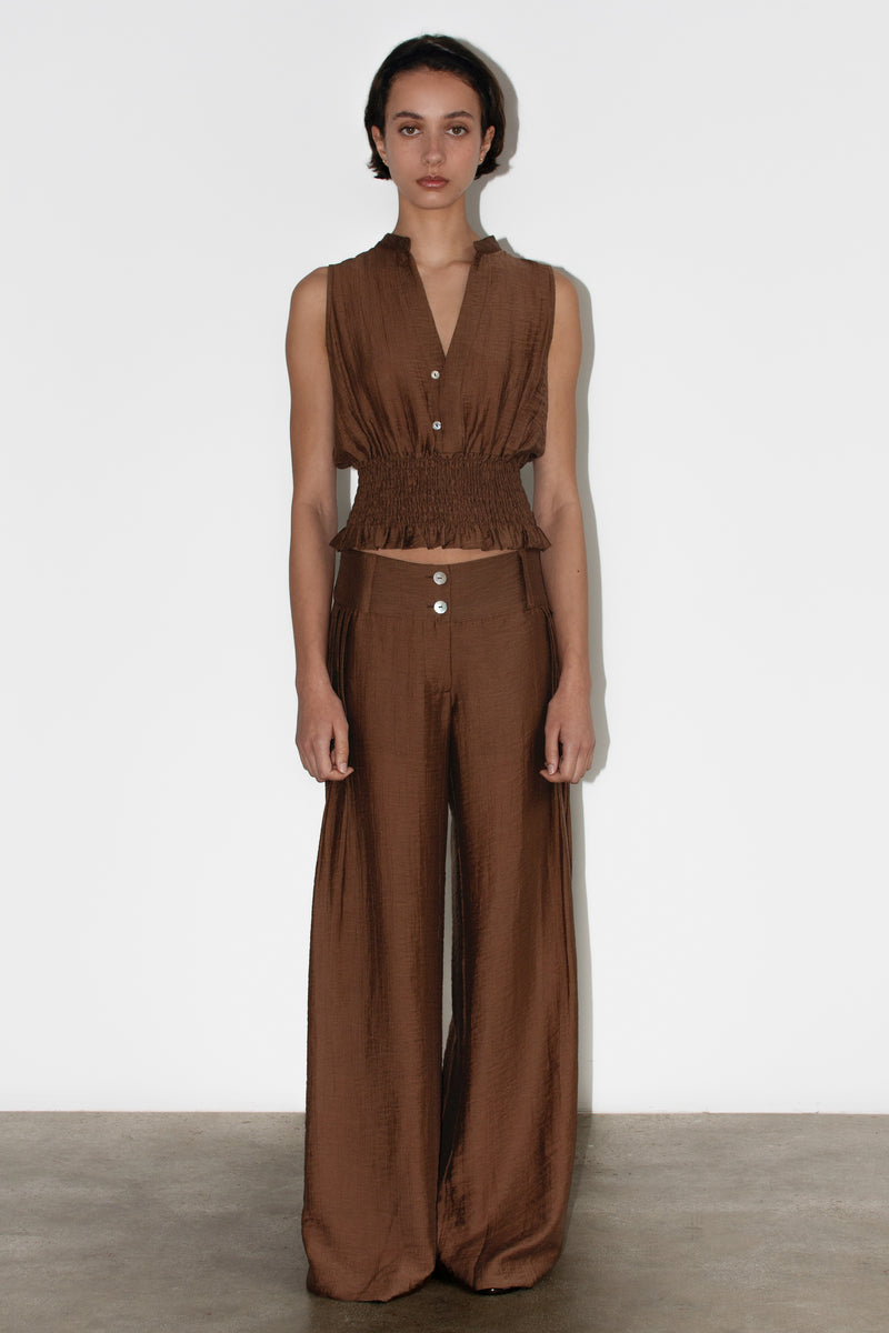 Sarita Brown Trousers