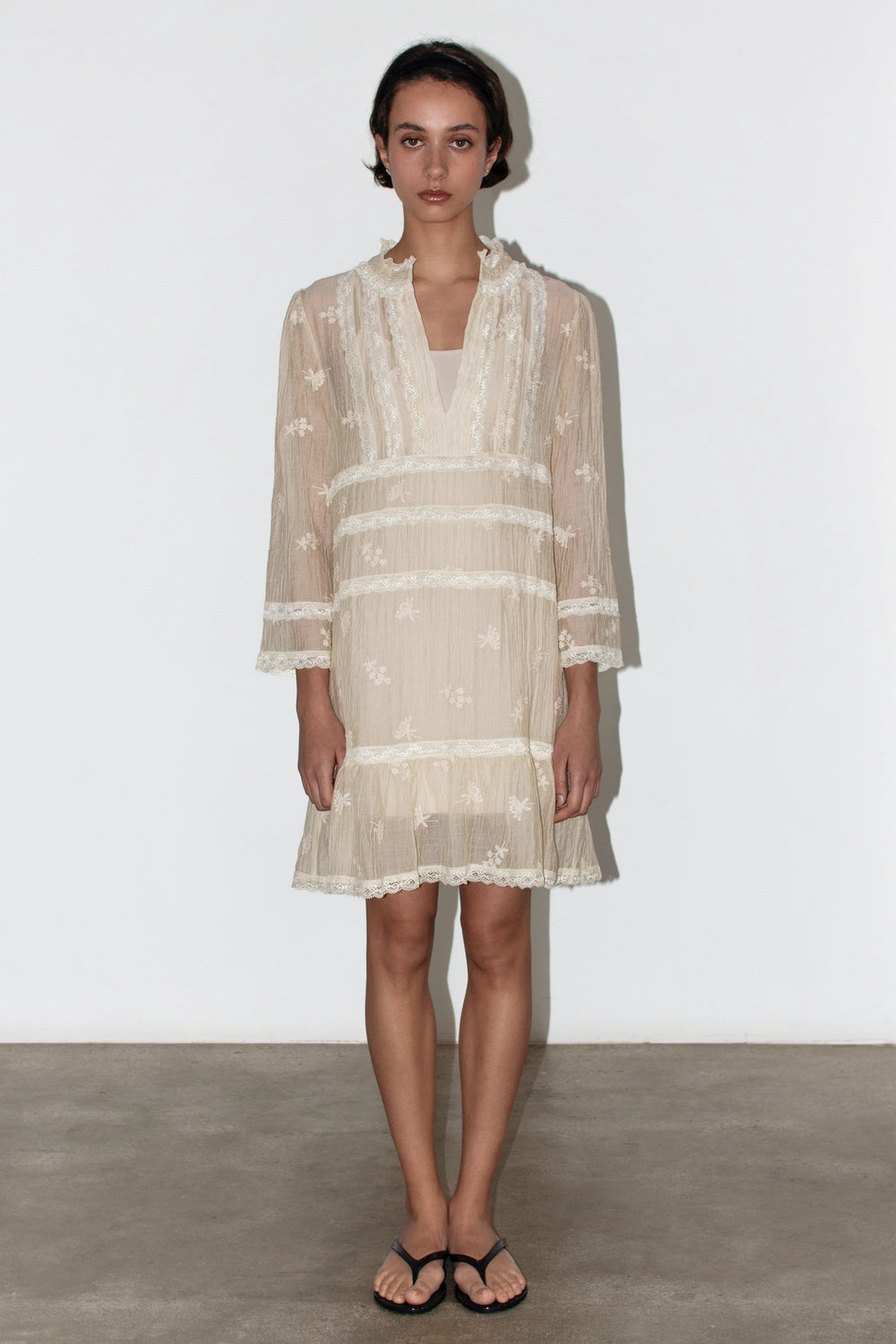 Cornelia Beige Dress