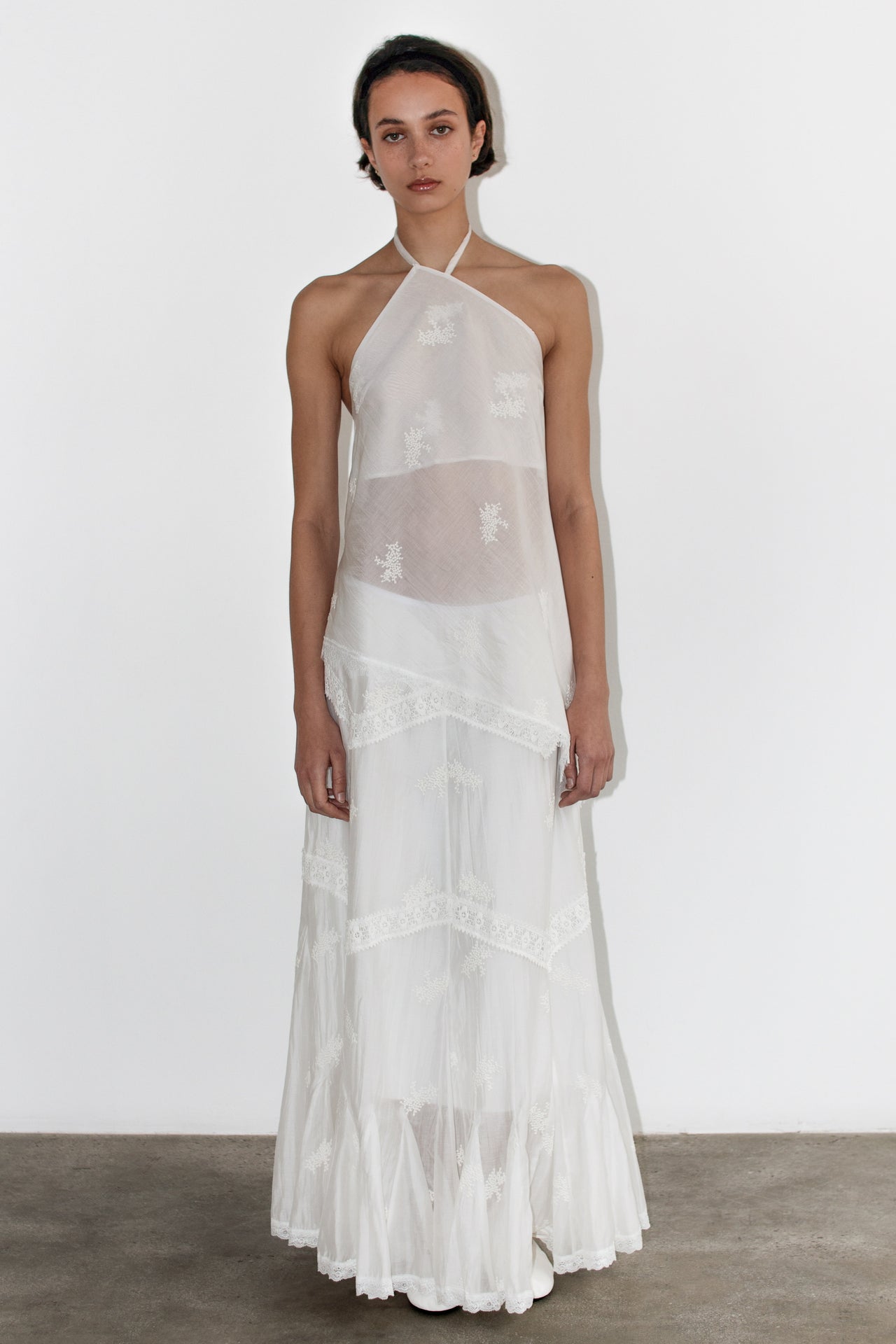 Loreto White Skirt