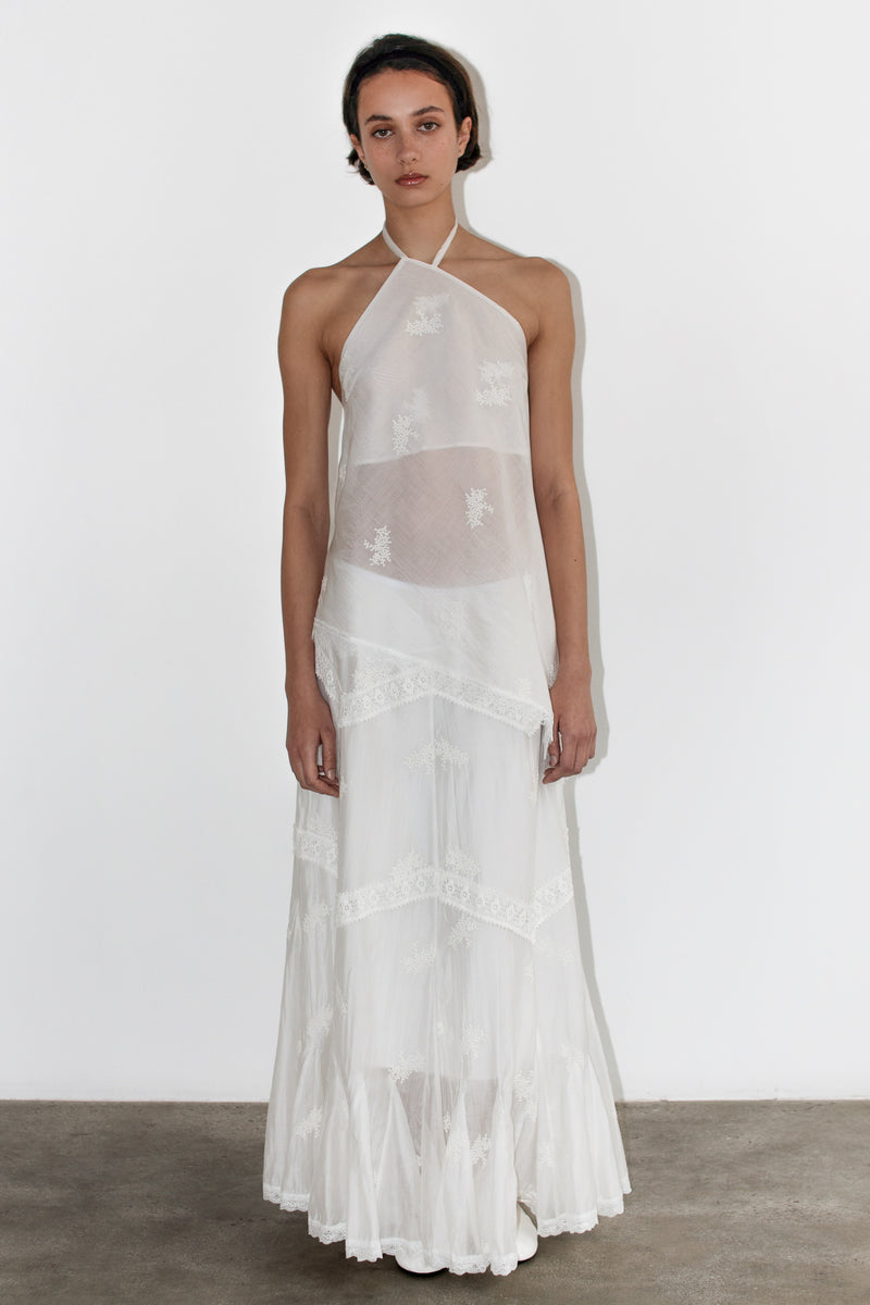 Loreto White Skirt