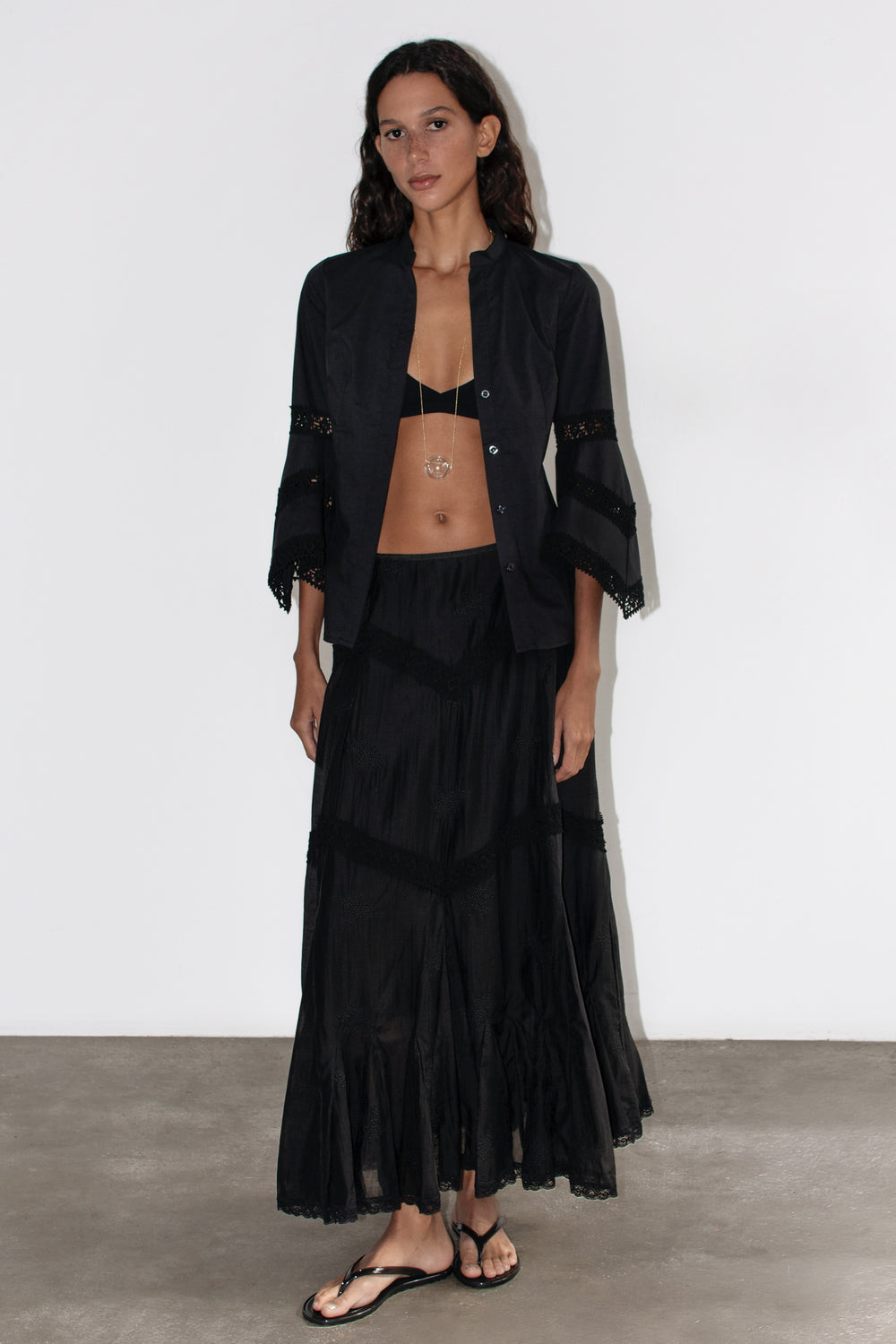 Isabelilla Shirt Black