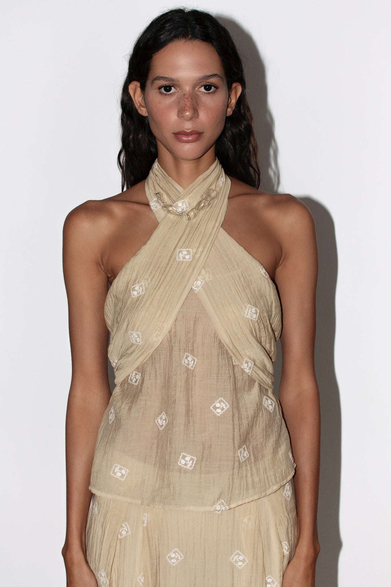 Nuria Yellow Top