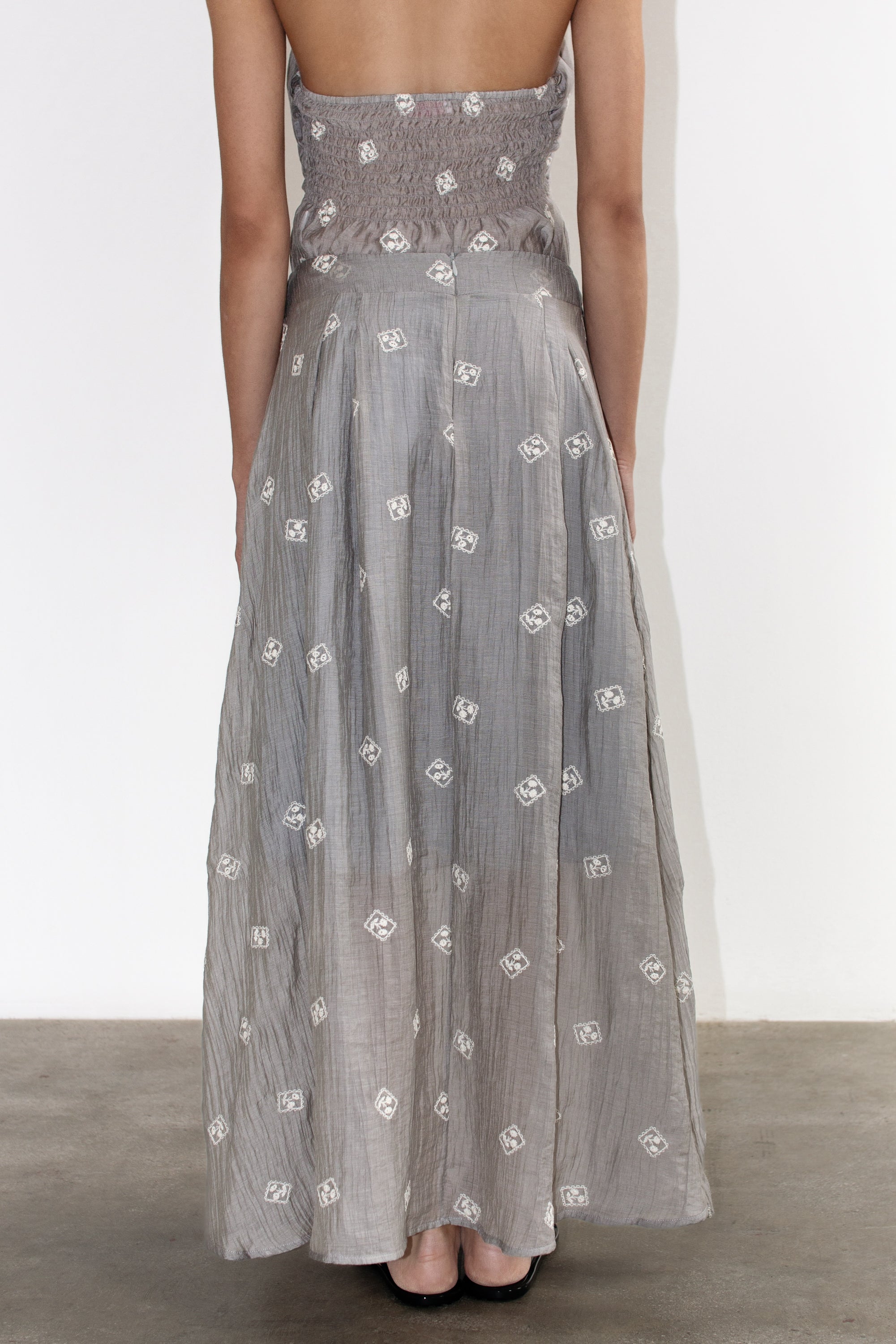 Nuria Grey Top - Coloma's