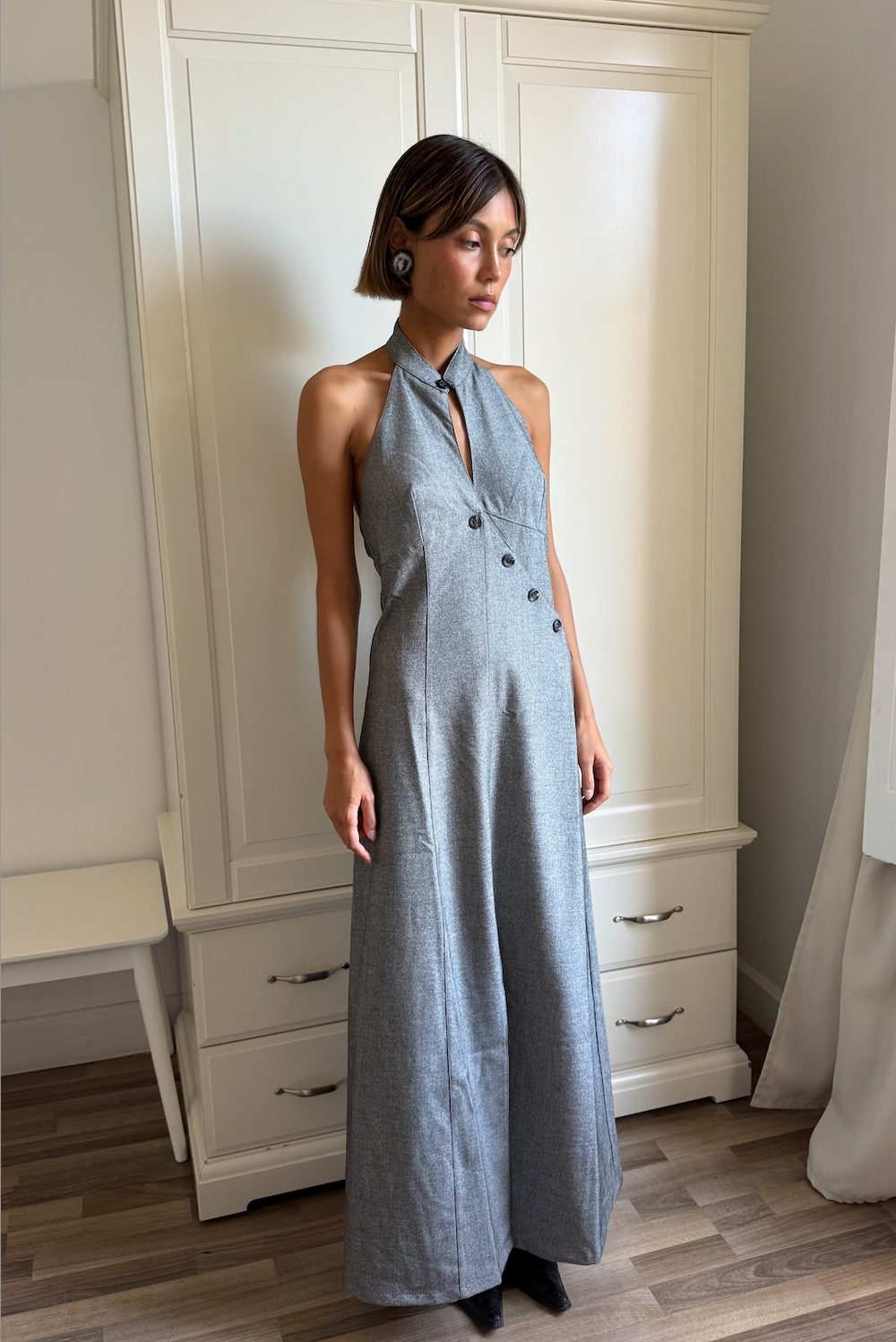 Chloe Gray Dress