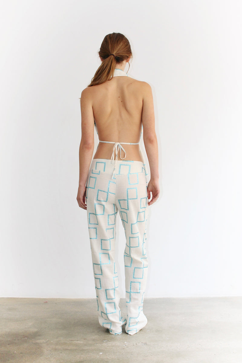 Francesca Blue Trousers