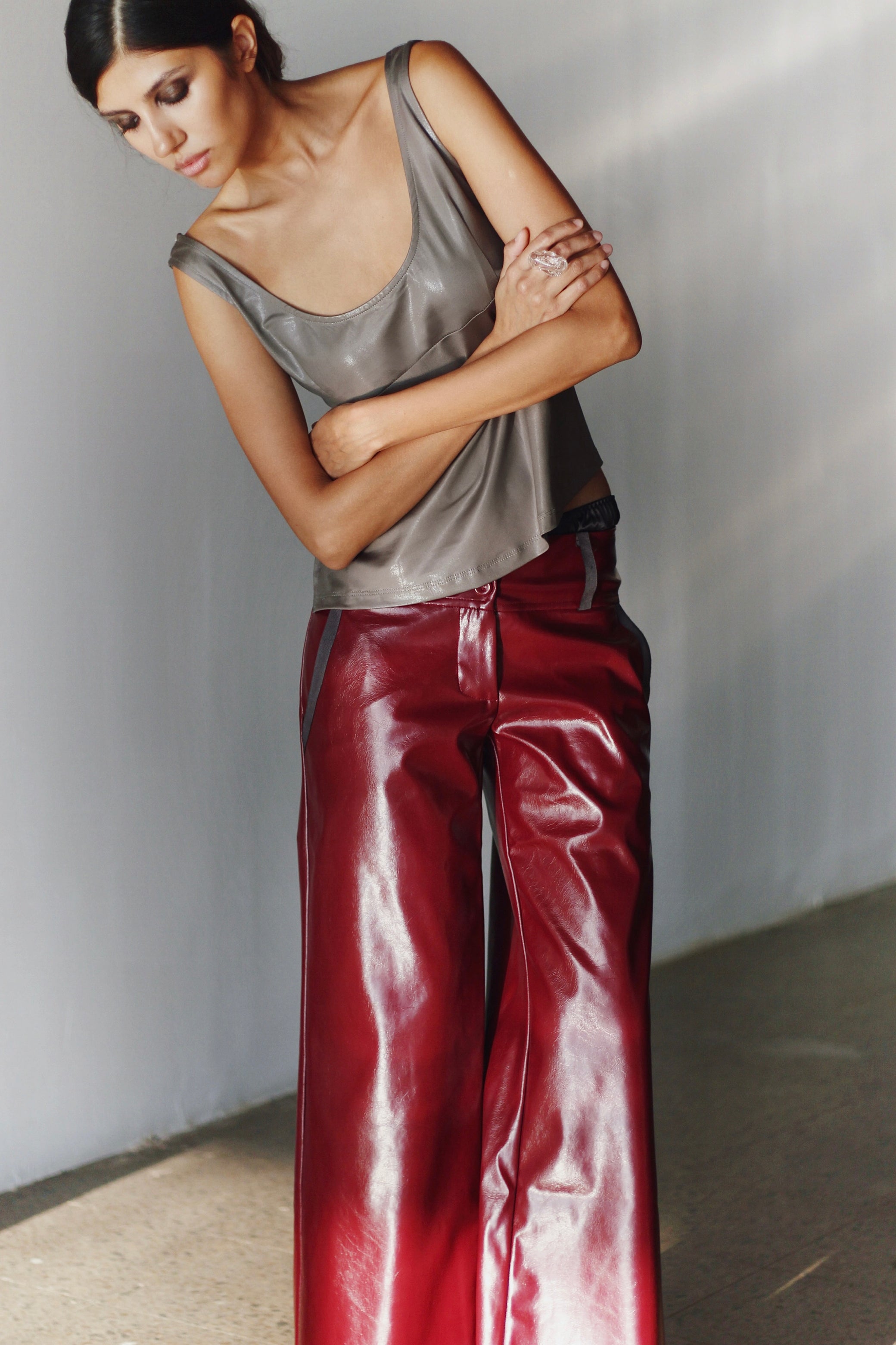Montana Pants - Limited Edition Burgundy Trousers - Coloma's Montana Pants - Limited Edition Burgundy Trousers - Coloma's